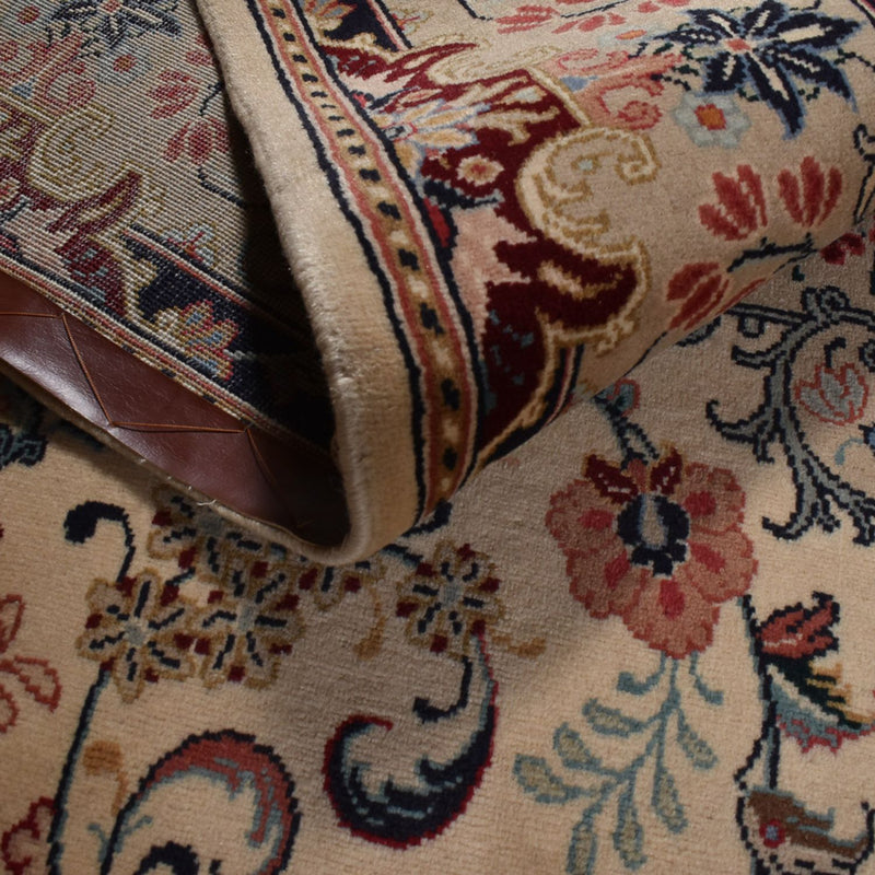 Tapis persan - Keshan - 302 x 197 cm - beige