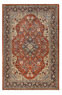 Tapis persan - Classique - 292 x 196 cm - rouge foncé