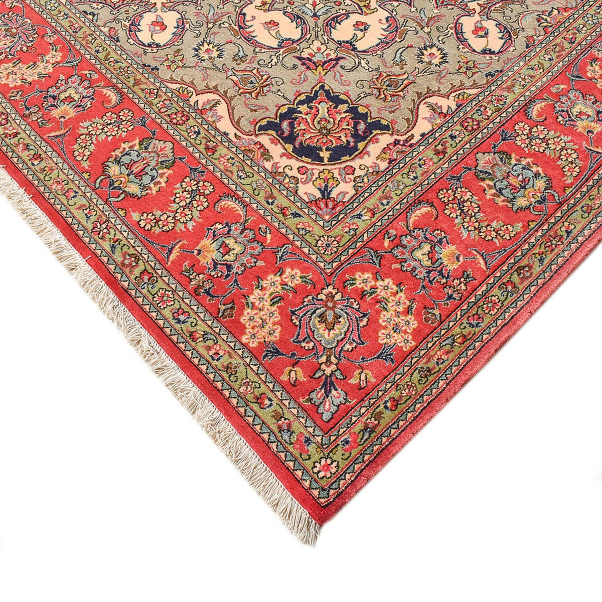Tapis persan - Ghom - 353 x 255 cm - rouge
