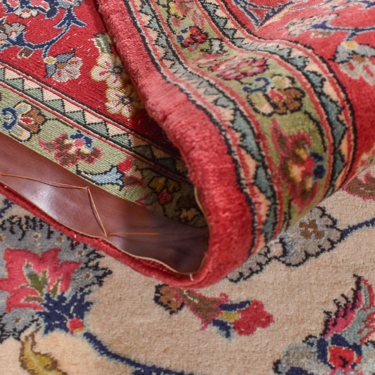 Tapis persan - Ghom - 353 x 255 cm - rouge