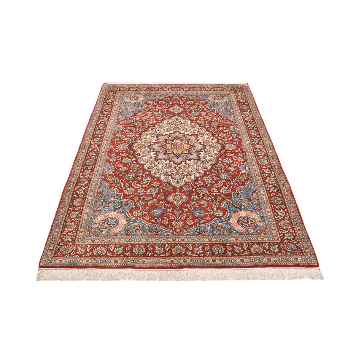 Tapis persan - Nomadic - 240 x 167 cm - rouge