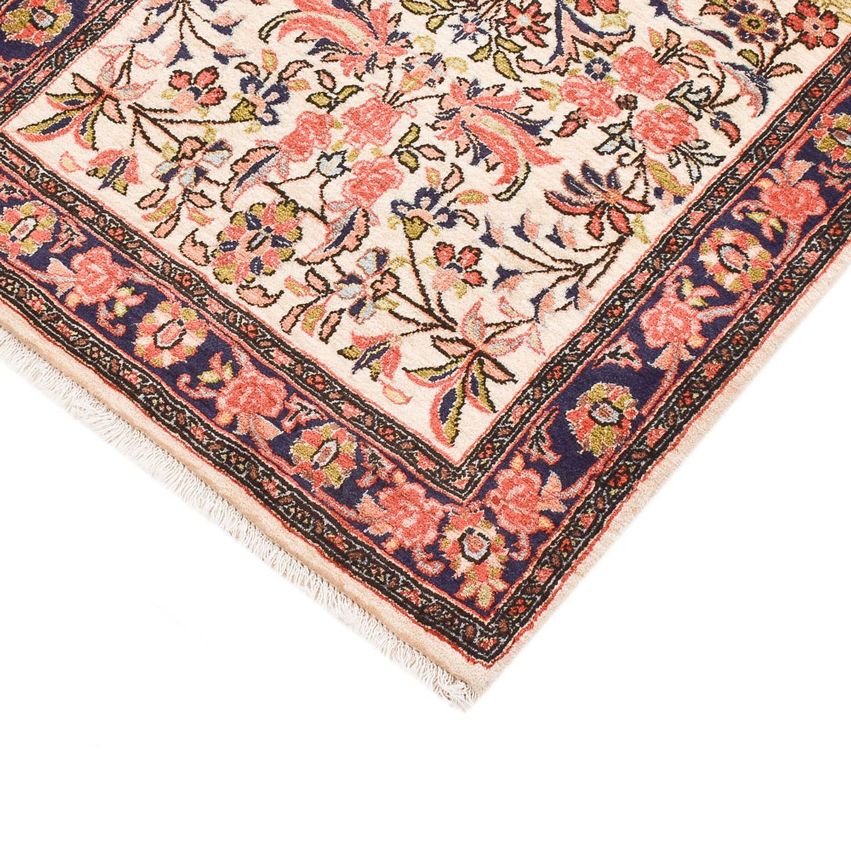 Tapis de couloir Tapis persan - Bidjar - 197 x 80 cm - multicolore