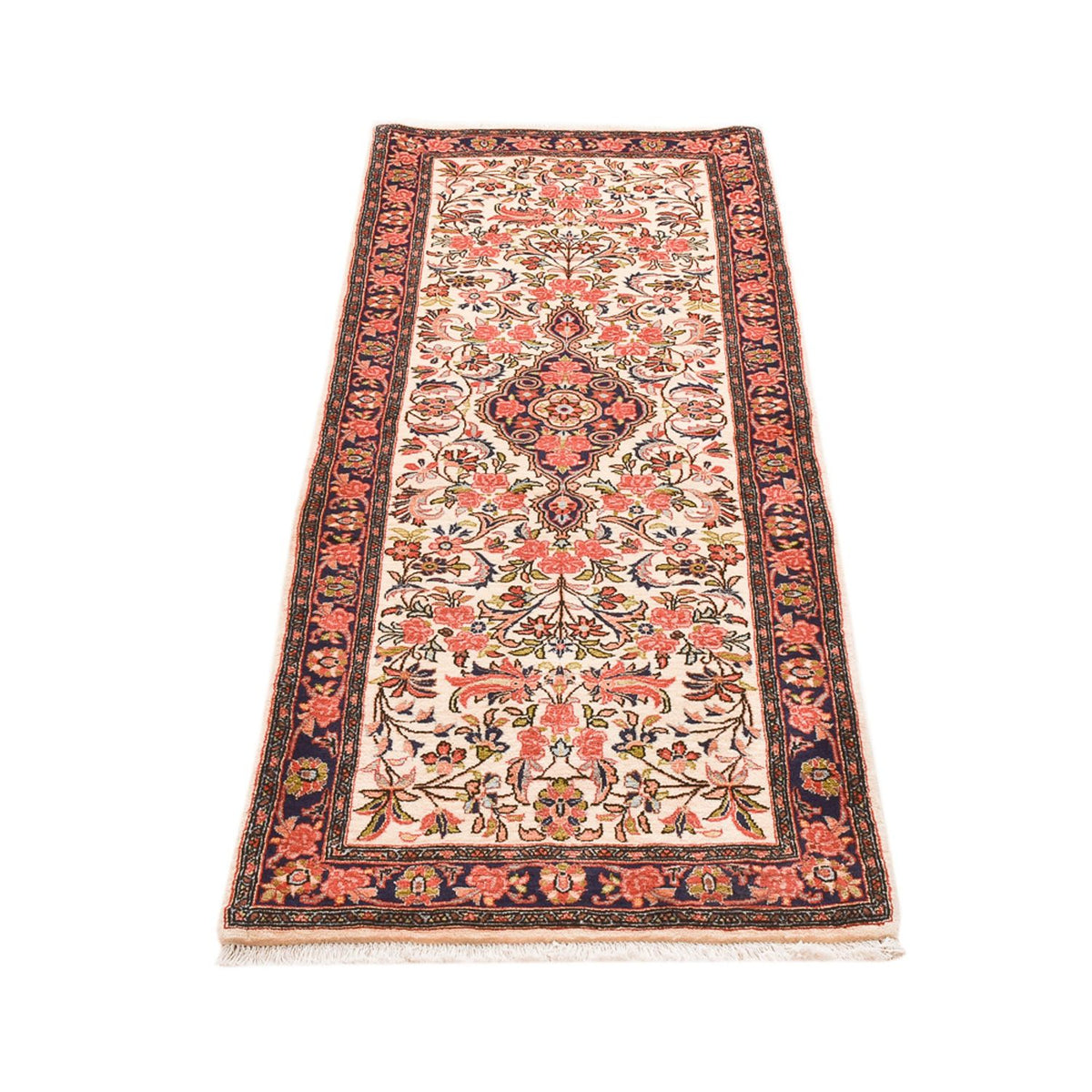 Tapis de couloir Tapis persan - Bidjar - 197 x 80 cm - multicolore