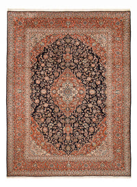 Tapis persan - Keshan - 403 x 295 cm - bleu foncé