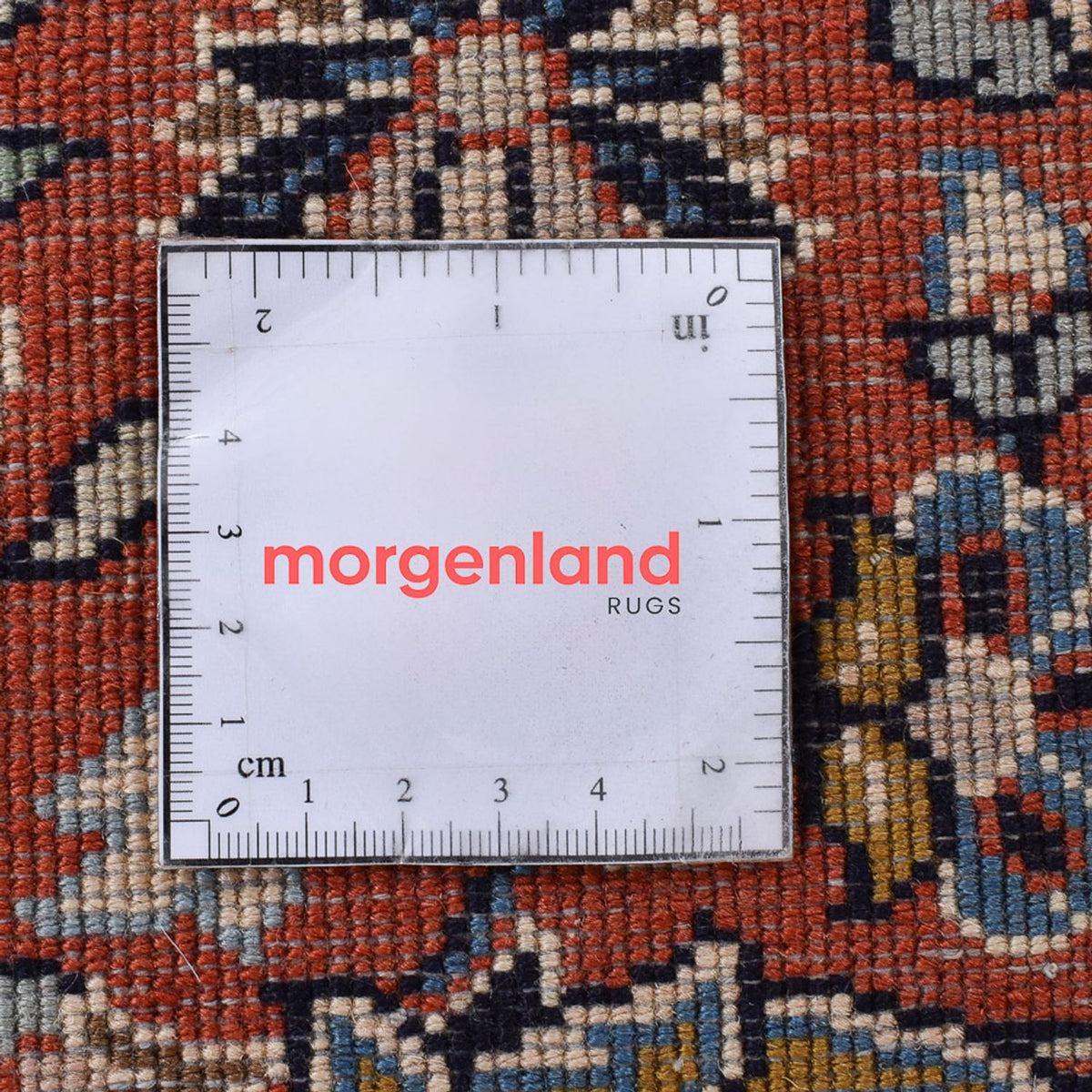 Tapis persan - Keshan - 403 x 295 cm - bleu foncé