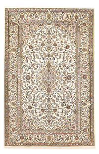 Tapis persan - Keshan - Royal - 208 x 135 cm - crème