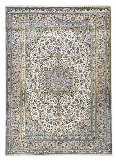 Tapis de Kashan Tapis 257x352cm - Tapis persan - gris