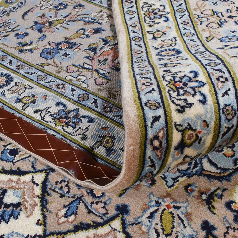 Tapis persan - Keshan - 352 x 257 cm - gris