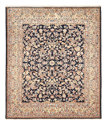 Tapis persan - Keshan - 238 x 205 cm - bleu foncé