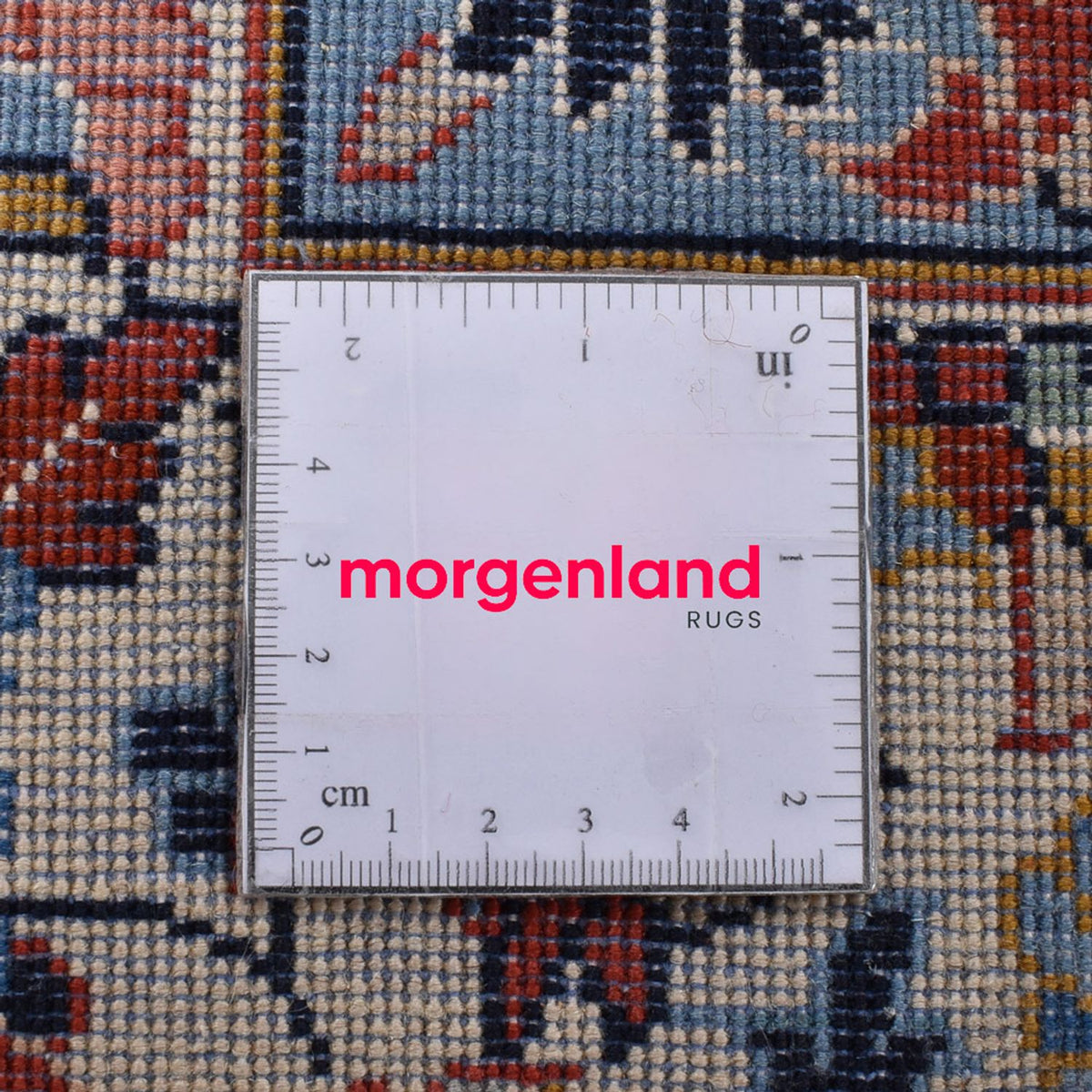 Tapis persan - Keshan - 238 x 205 cm - bleu foncé