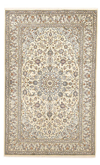 Tapis persan - Keshan - 223 x 139 cm - crème