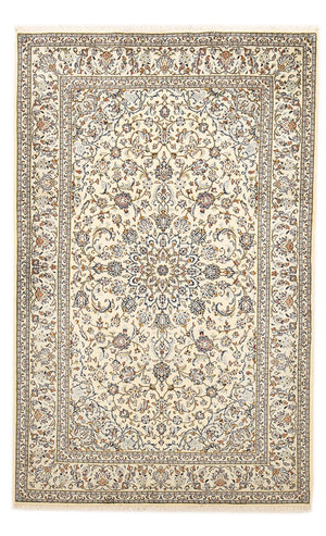 Tapis persan - Keshan - 223 x 139 cm - crème