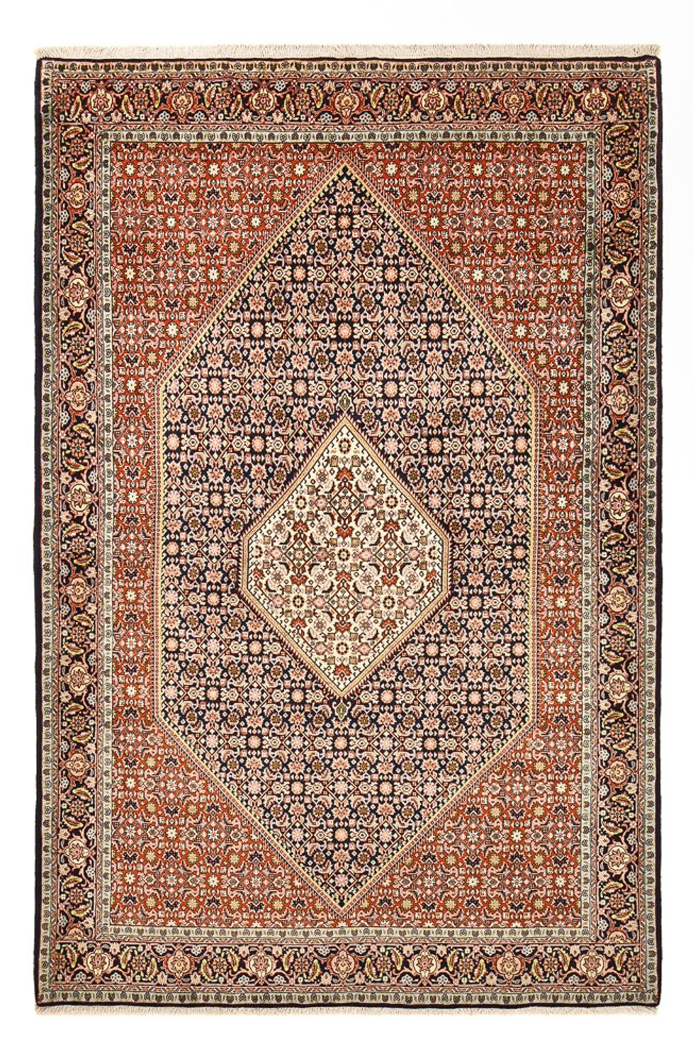Tapis persan - Bidjar - 258 x 166 cm - rouille