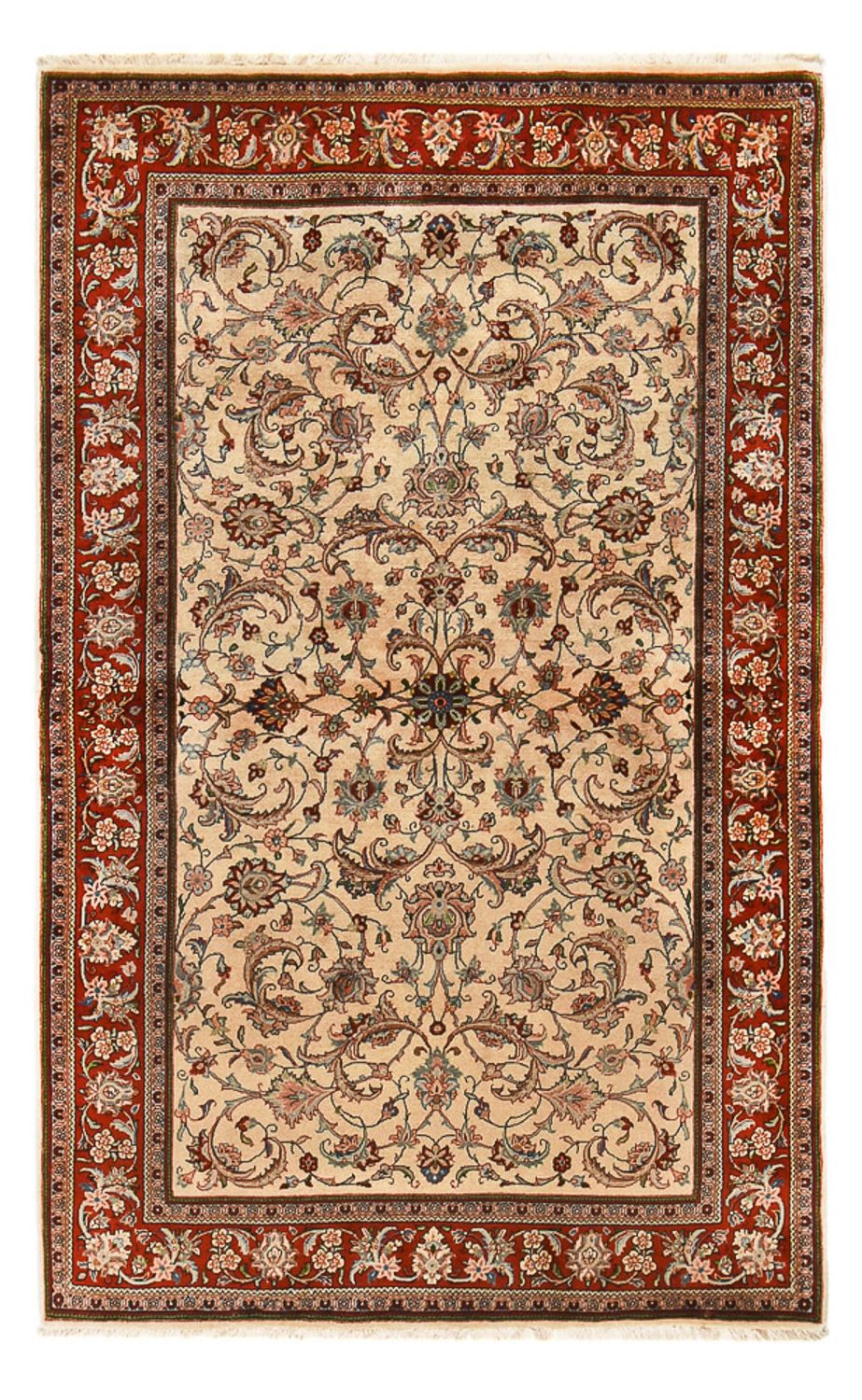 Tapis persan - Classique - 223 x 139 cm - beige clair
