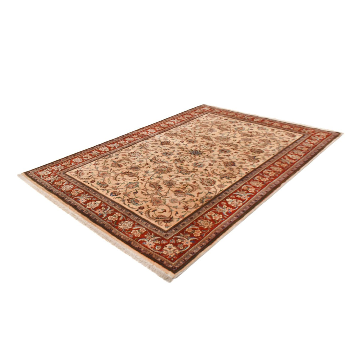 Tapis persan - Classique - 223 x 139 cm - beige clair