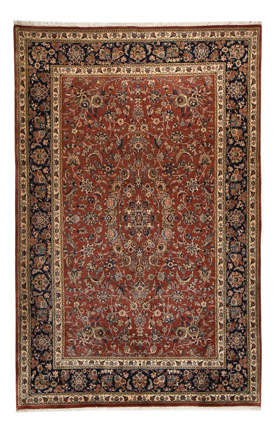 Tapis persan - Nomadic - 296 x 194 cm - rouge foncé