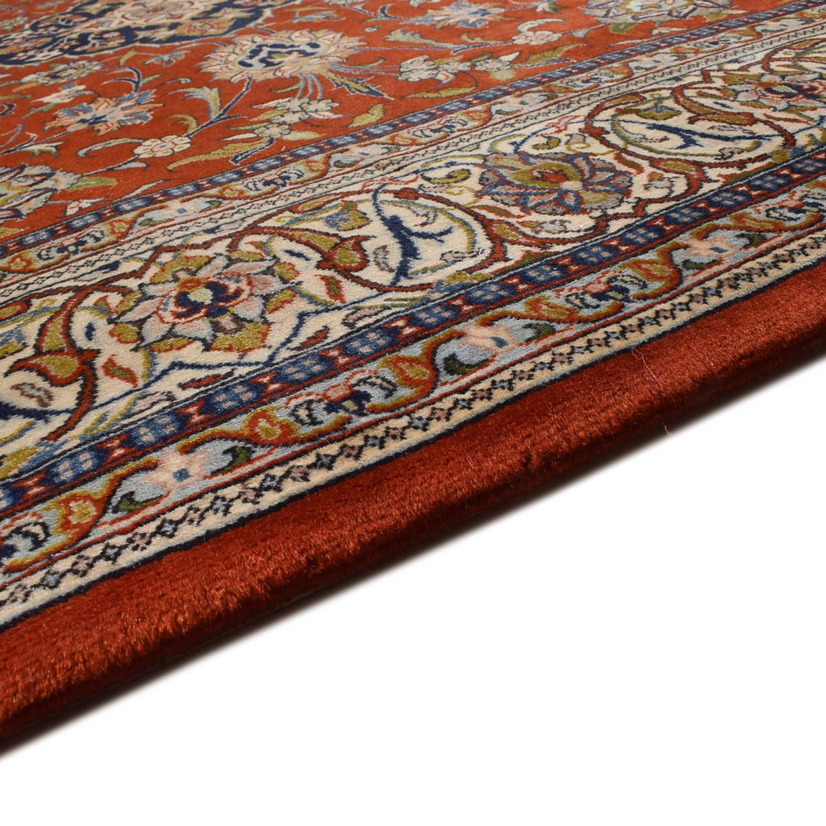 Tapis persan - Classique - 293 x 207 cm - rouge foncé