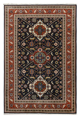 Tapis persan - Nomadic - 290 x 196 cm - rouge