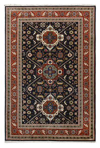 Tapis persan - Nomadic - 290 x 196 cm - rouge