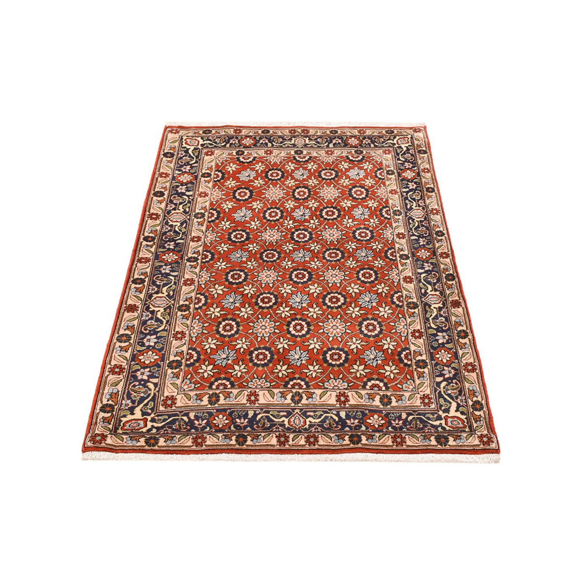 Tapis persan - Nomadic - 157 x 102 cm - rouge clair
