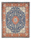 Tapis persan - Classique - 242 x 200 cm - bleu