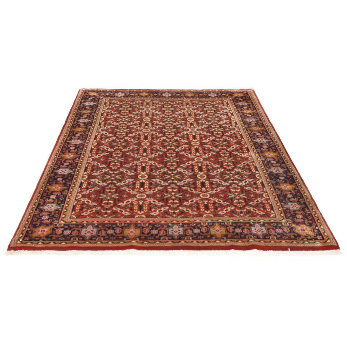 Tapis persan - Classique - 210 x 138 cm - marron