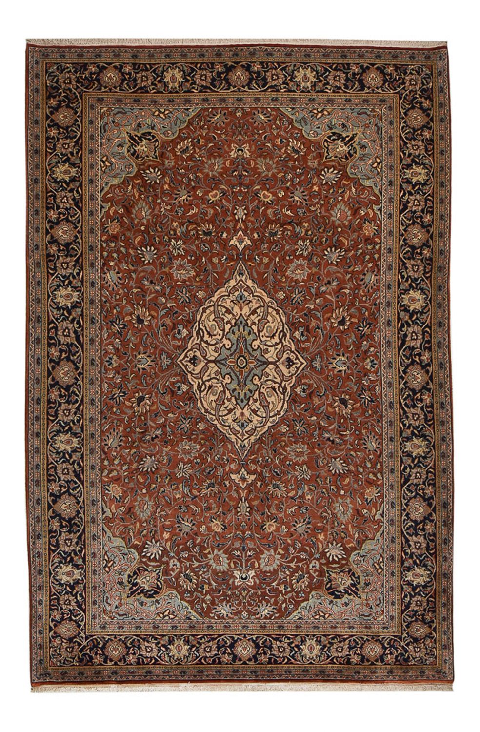 Tapis persan - Classique - 296 x 200 cm - rouille