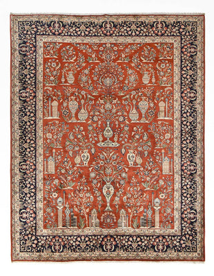 Tapis persan - Classique - Royal - 397 x 300 cm - rouge