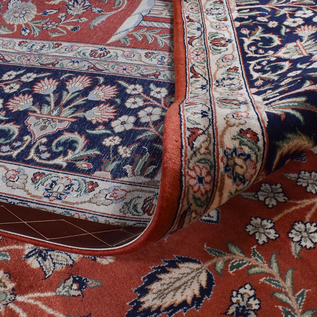 Tapis persan - Classique - Royal - 397 x 300 cm - rouge