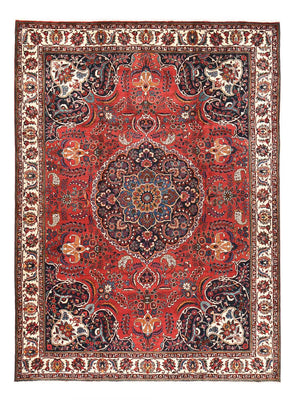 Tapis persan - Nomadic - 440 x 316 cm - rouge