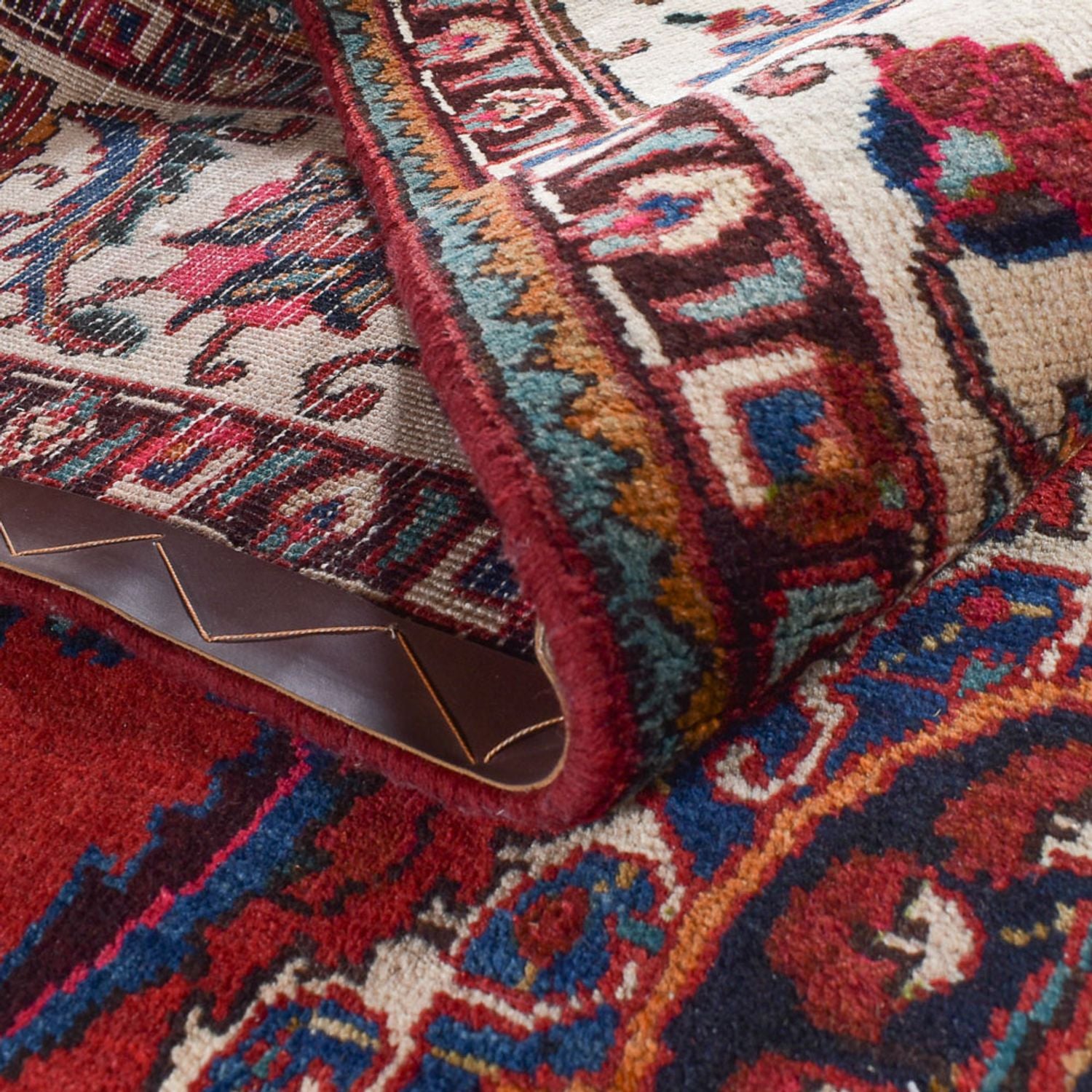 Tapis persan - Nomadic - 440 x 316 cm - rouge