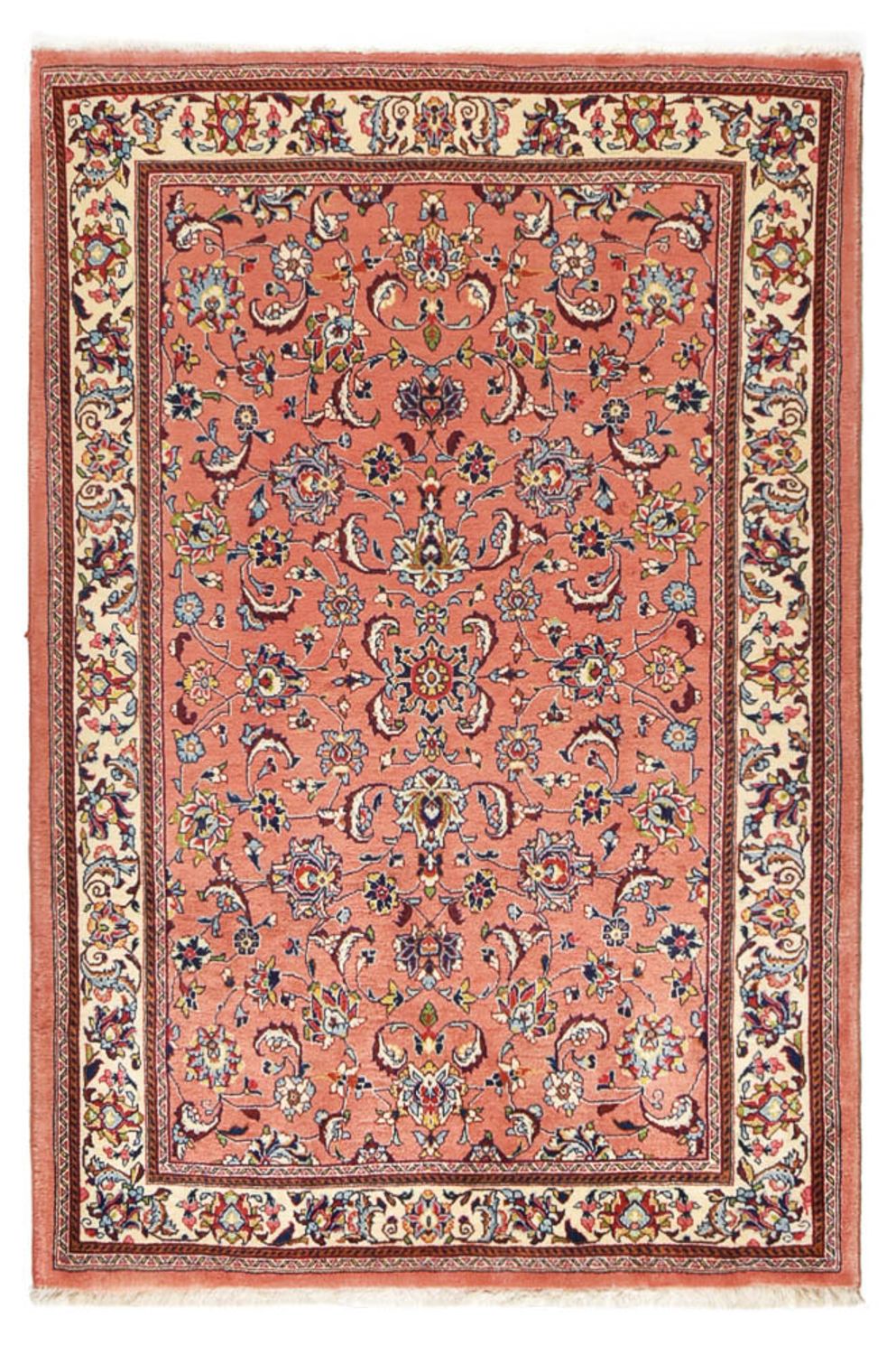Tapis persan - Classique - 205 x 138 cm - saumon