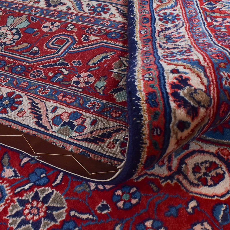 Tapis persan - Classique - 377 x 305 cm - bleu foncé