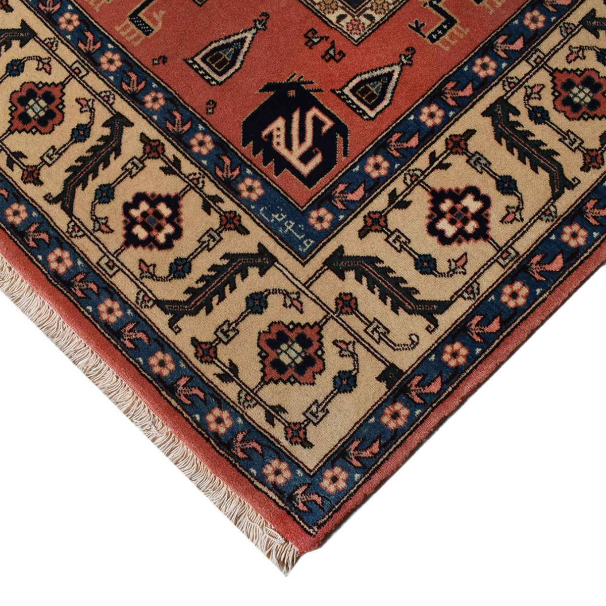 Tapis persan - Nomadic - 310 x 196 cm - rouge clair