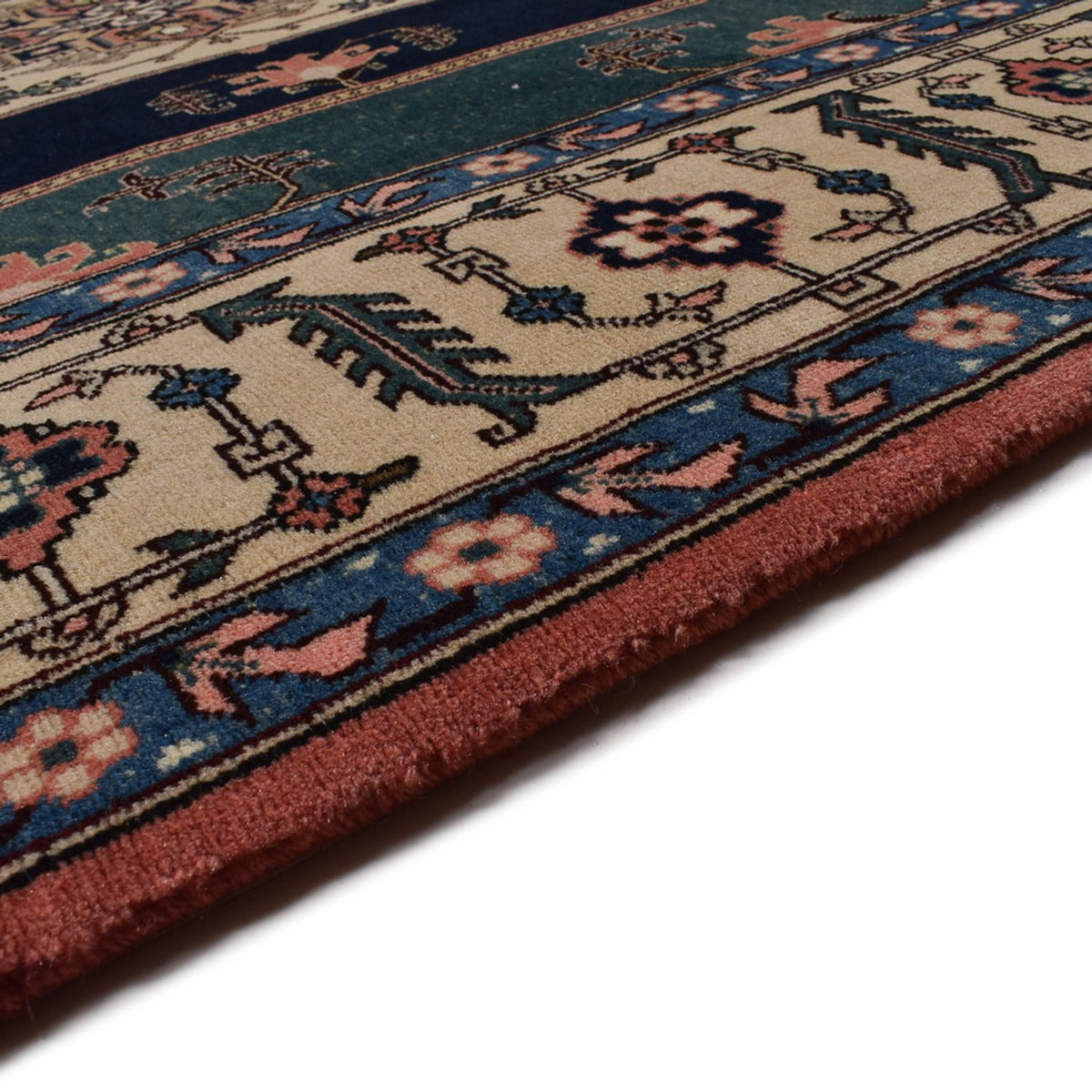 Tapis persan - Nomadic - 310 x 196 cm - rouge clair