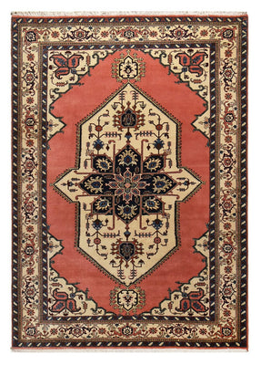 Tapis persan - Nomadic - 280 x 197 cm - rouge clair