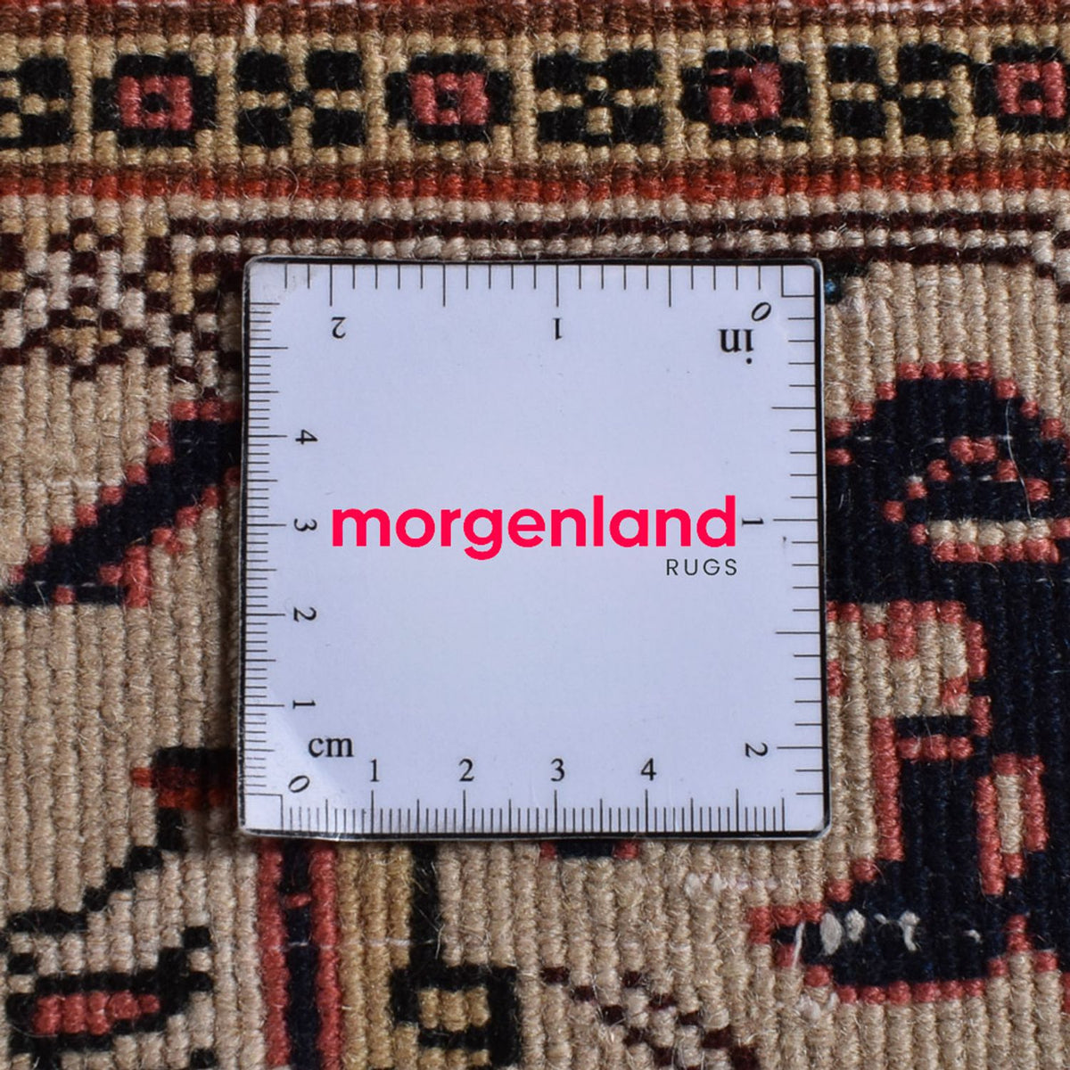 Tapis persan - Nomadic - 280 x 197 cm - rouge clair