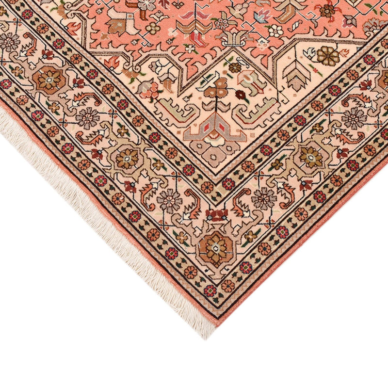 Tapis persan - Tabriz - Royal - 159 x 106 cm - rouge clair