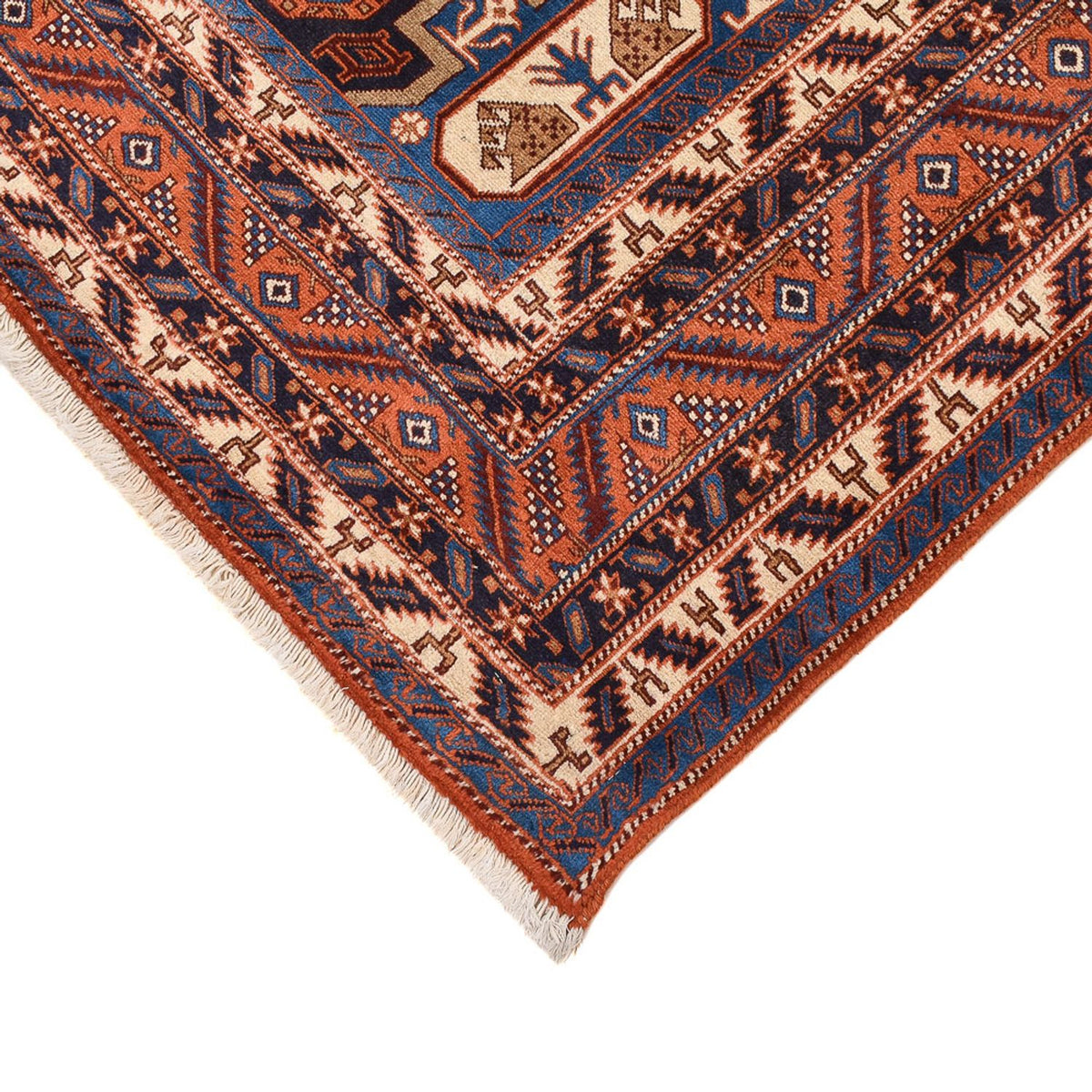 Tapis persan - Nomadic - 267 x 175 cm - rouille