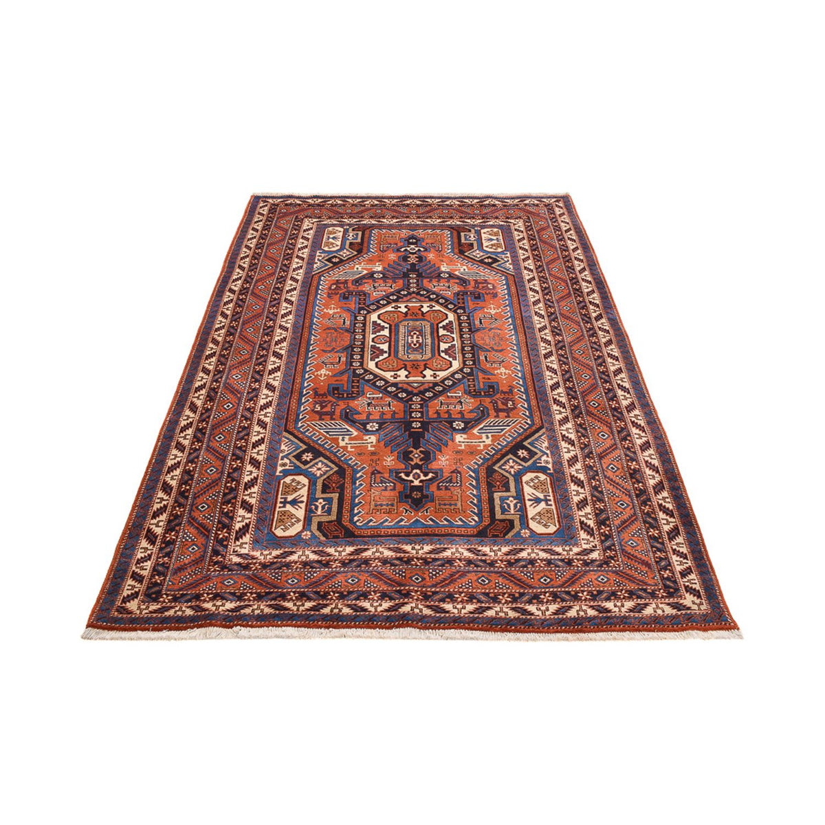 Tapis persan - Nomadic - 267 x 175 cm - rouille
