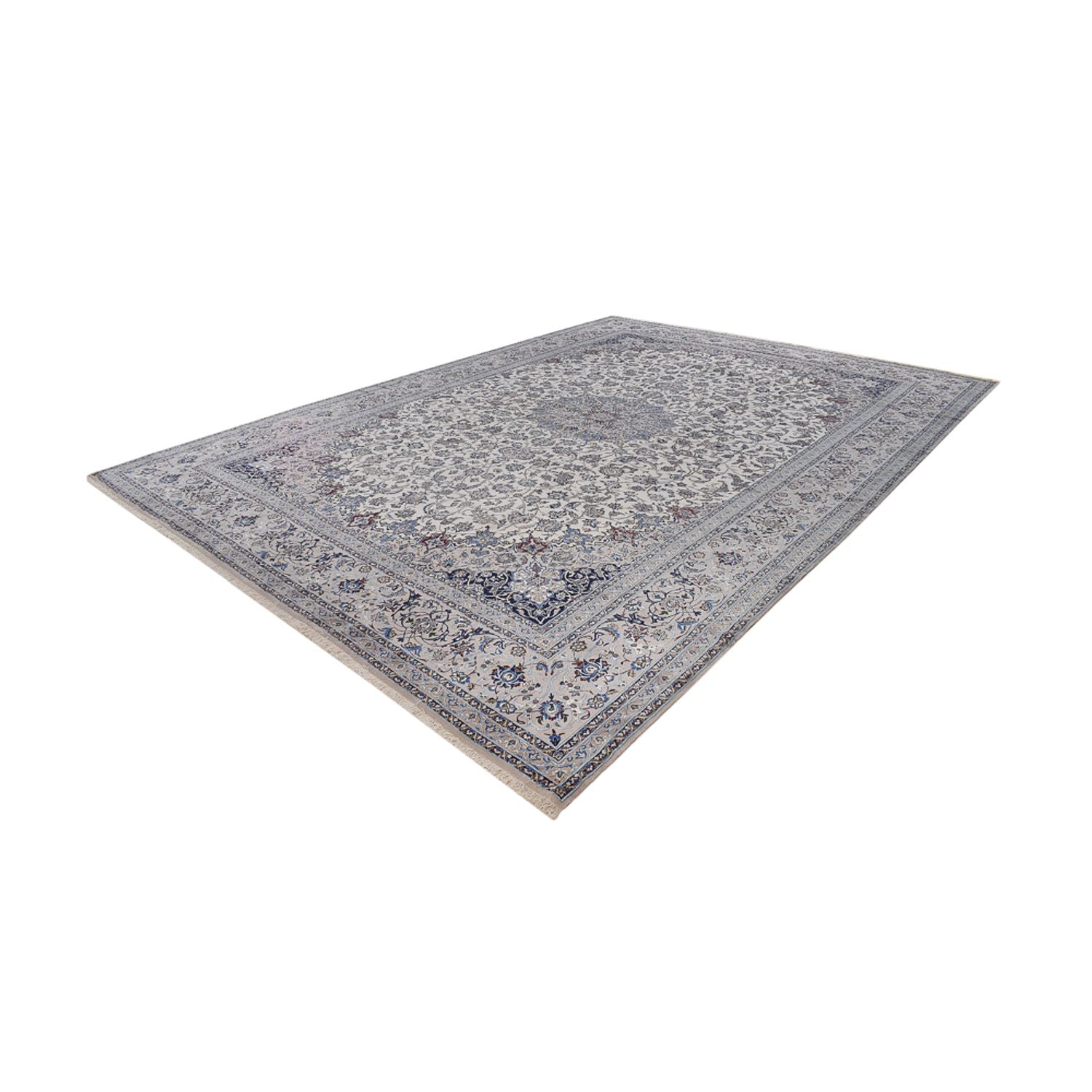 Tapis persan - Nain - Premium - 485 x 350 cm - crème