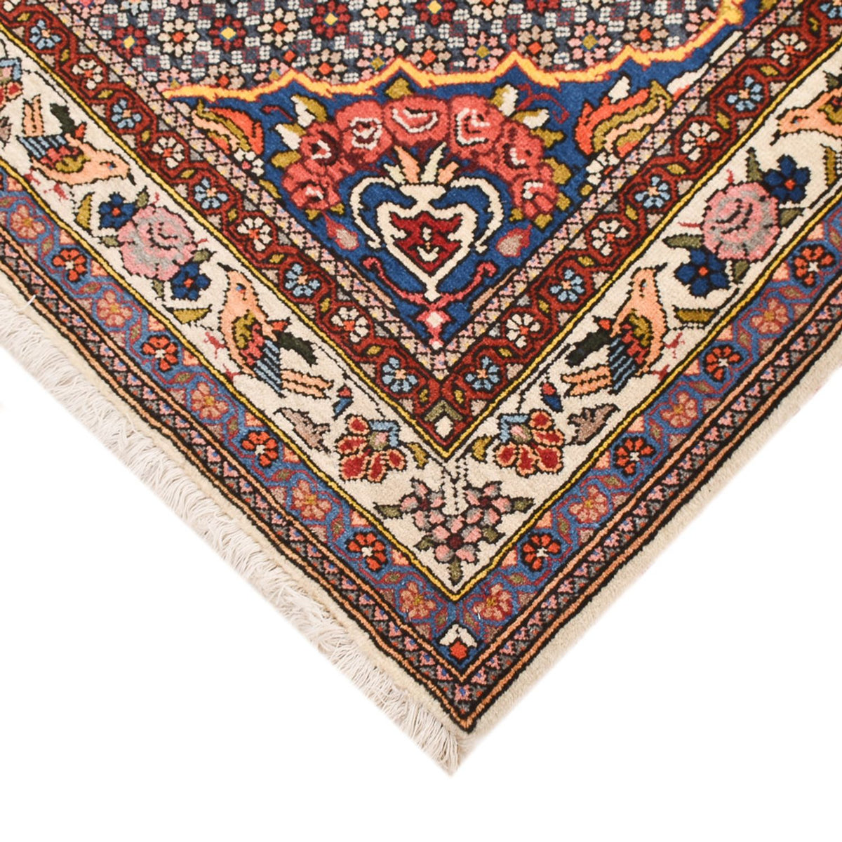 Tapis persan - Nomadic - 152 x 105 cm - rouille