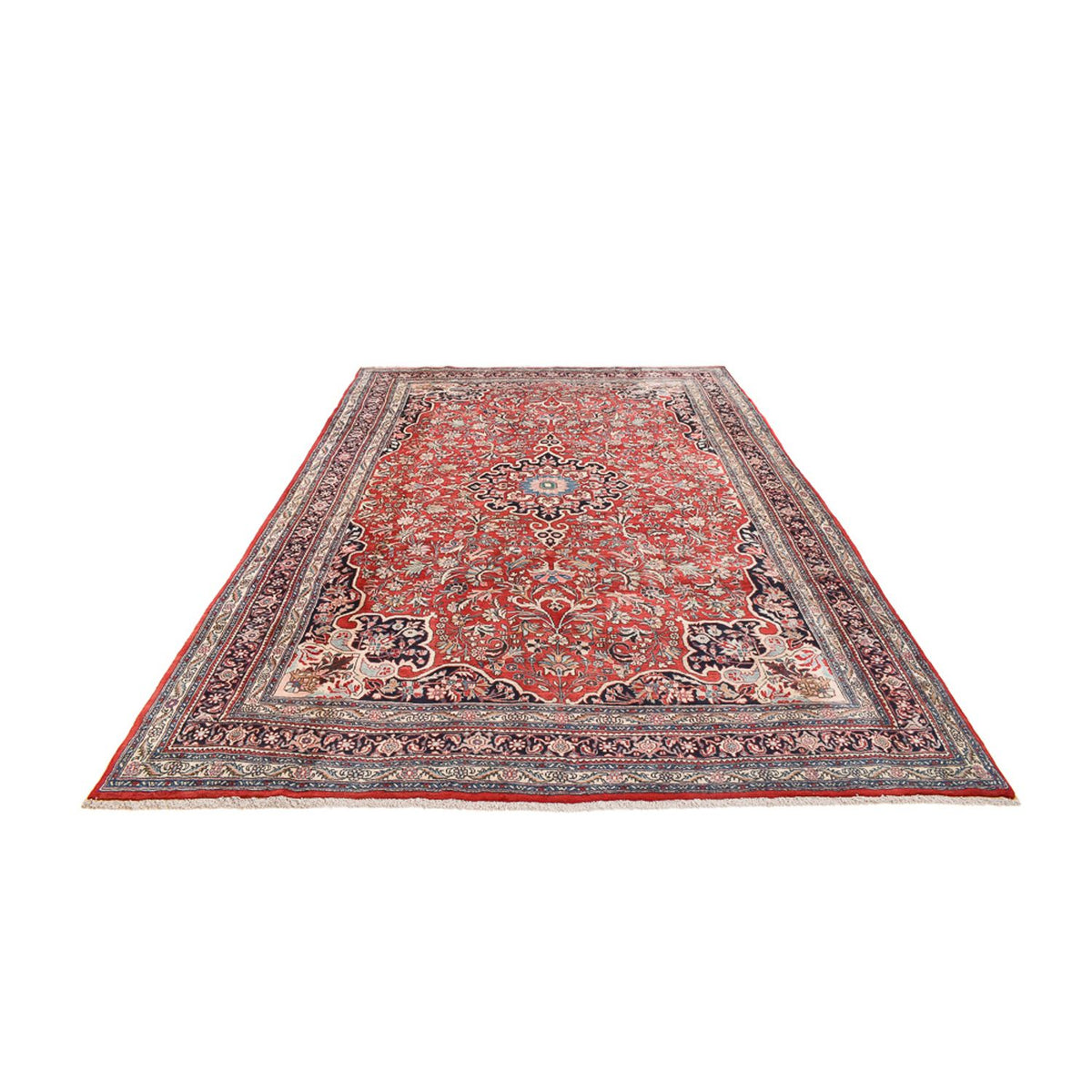 Tapis persan - Bidjar - 384 x 261 cm - rouge