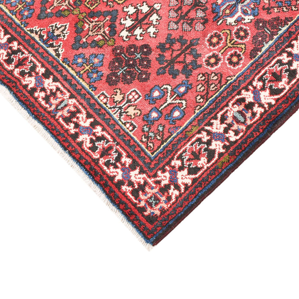 Tapis persan - Nomadic - 164 x 110 cm - rouge