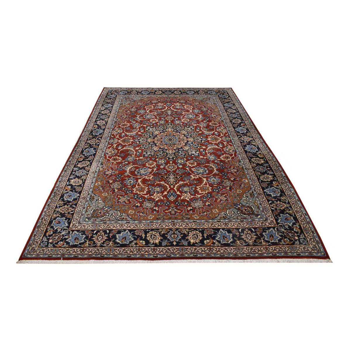 Tapis persan - Ghom - Royal - 305 x 208 cm - multicolore