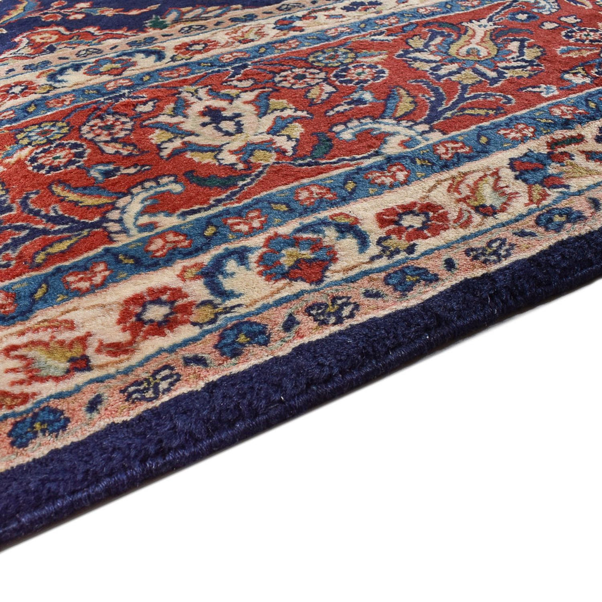 Tapis persan - Classique - 410 x 305 cm - bleu foncé