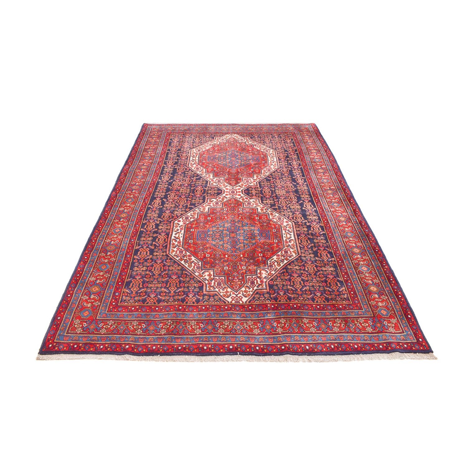 Tapis persan - Classique - 334 x 207 cm - rouge