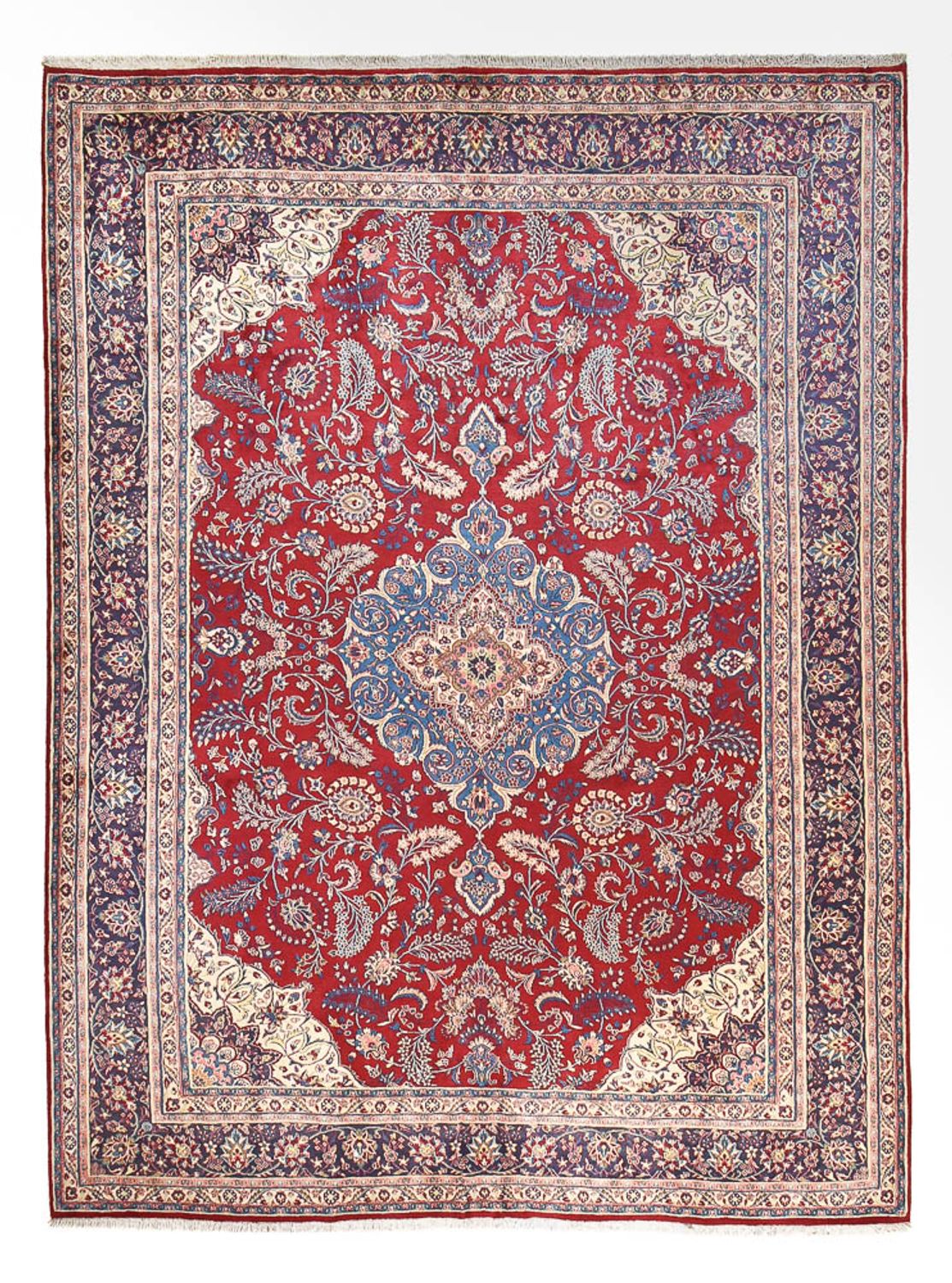 Tapis persan - Classique - 410 x 303 cm - rouge