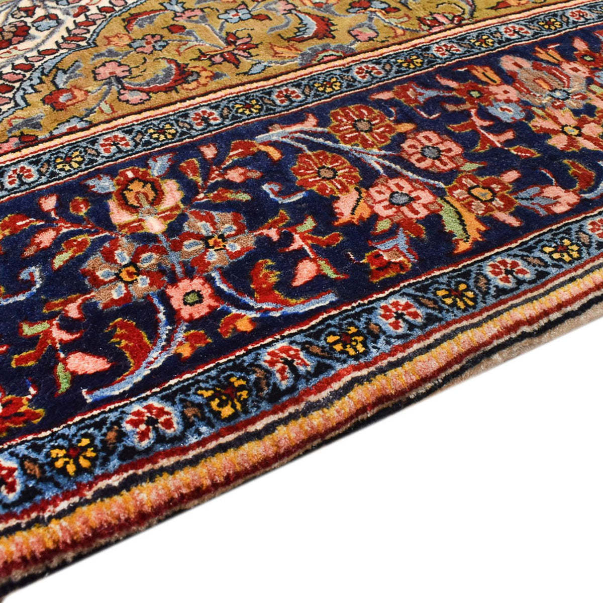 Tapis persan - Tabriz - Royal - 210 x 153 cm - caramel