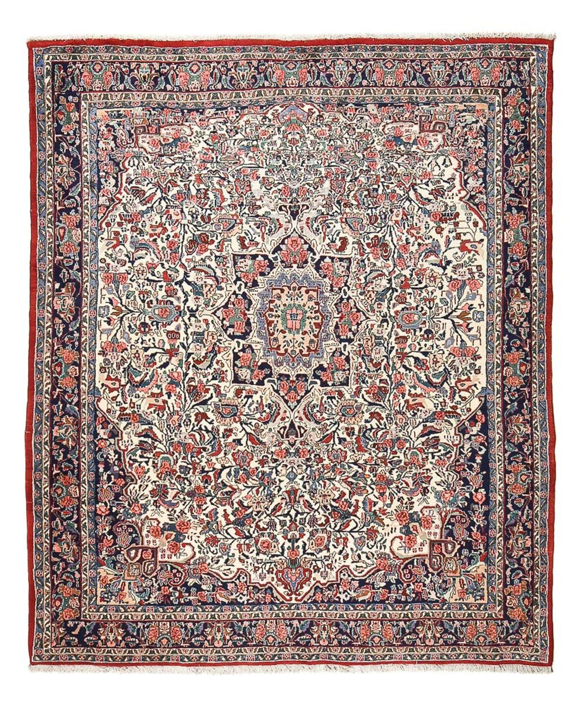 Tapis persan - Bidjar - 272 x 222 cm - beige